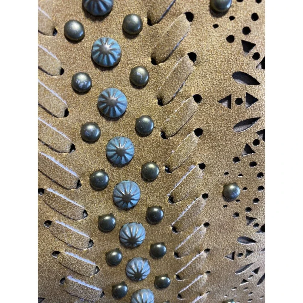 Montana West Concealed Carry Purse Handbag Bling Western Tan NWT